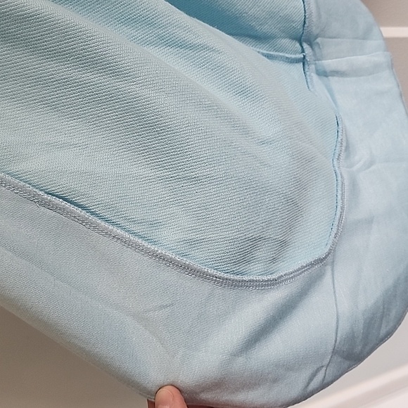 Nwt J. Crew Knit Wrap Cardigan Sweater Size Medium Baby Blue - Picture 6 of 7